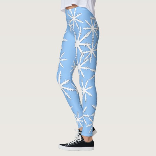 Snowflake Print Leggings (Links)