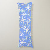 Snowflake Print Lichaamskussen (Voorkant Verticaal)