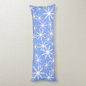 Snowflake Print Lichaamskussen (Achterkant (Verticaal))