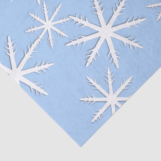 Snowflake Print Tissuepapier (Detail)