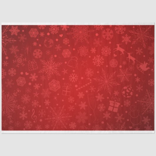 Snowflake reeks 15 Design 6 Tissuepapier (Voorkant)