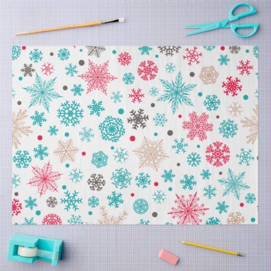 Snowflake reeks 16 Design 5 Tissuepapier (Craft)
