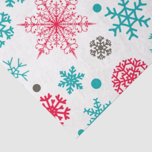 Snowflake reeks 16 Design 5 Tissuepapier (Detail)