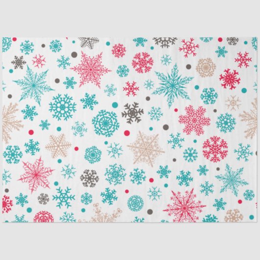 Snowflake reeks 16 Design 5 Tissuepapier (Voorkant)
