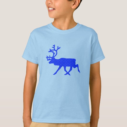 Snowflake Reindeer T-shirt (Voorkant)