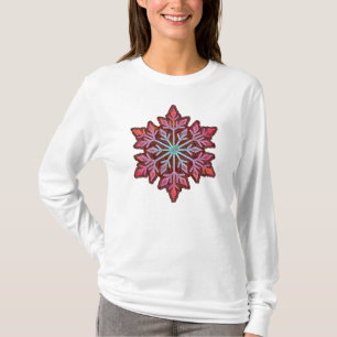 SNOWFLAKE-Retro  sneeuwvlok, wintersport T-shirt