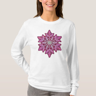 SNOWFLAKE-Retro sneeuwvlok, wintersport T-shirt