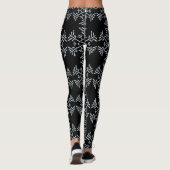 Snowflake Rhinestone Leggings Design (Achterkant)
