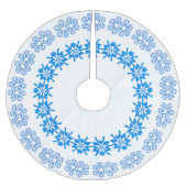 Snowflake Rings Kerstboom Rok (Voorkant)