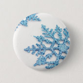 Snowflake Ronde Button 5,7 Cm (Voorkant)