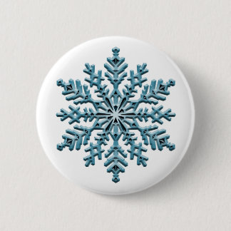 Snowflake Ronde Button 5,7 Cm