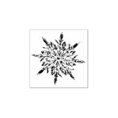 Snowflake Rubber Stempel (Afrduk)