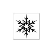 Snowflake Rubber Stempel (Afrduk)