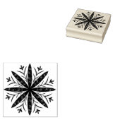 Snowflake Rubberstempel (Gestempeld)