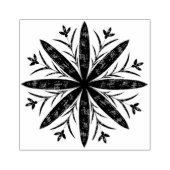 Snowflake Rubberstempel (Afrduk)