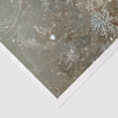 Snowflake Santa Tissuepapier (Detail)