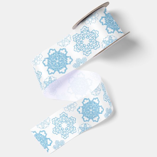 Snowflake Satijnen Lint (Achterkant)