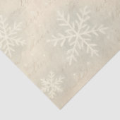  Snowflake Script Winter Decoupage Papier (Detail)