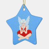Snowflake Season Keramisch Ornament (Links)