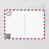 Snowflake Serenade Feestdagenkaart (Achterkant)