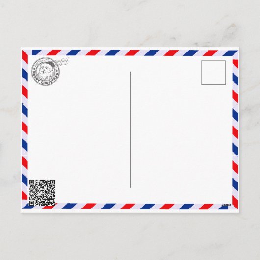 Snowflake Serenade Feestdagenkaart (Achterkant)