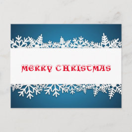 Snowflake Serenade Feestdagenkaart