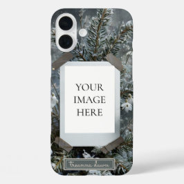 Snowflake Serenity iPhone 16 Plus Hoesje