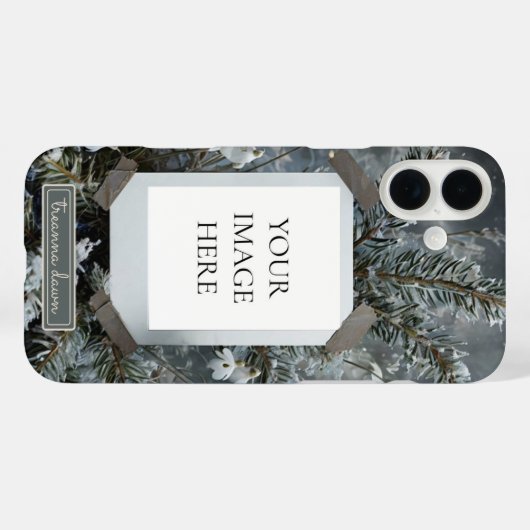 Snowflake Serenity Case-Mate iPhone Case (Achterkant (horizontaal))