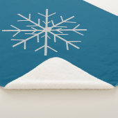 Snowflake sherpa deken (3/4)