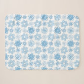 Snowflake Sherpa Deken (Voorkant (horizontaal))