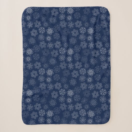 Snowflake Sherpa Deken (Voorkant)