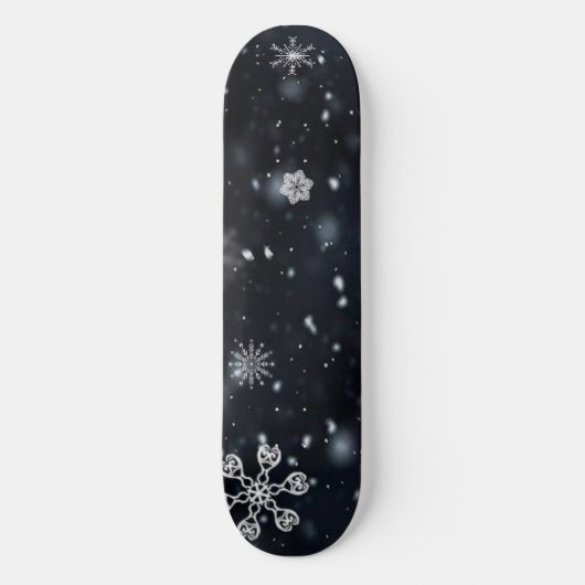 Snowflake Skateboard (Voorkant)