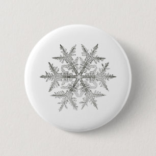 SNOWFLAKE SNEE CRYSTAL RONDE BUTTON 5,7 CM