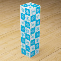 Snowflake & sneeuwpatroon (blauw)