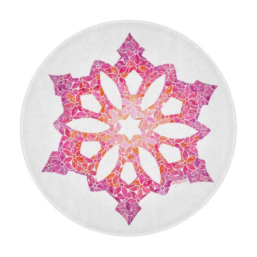 Snowflake Snijbord Snijplank (Voorkant)