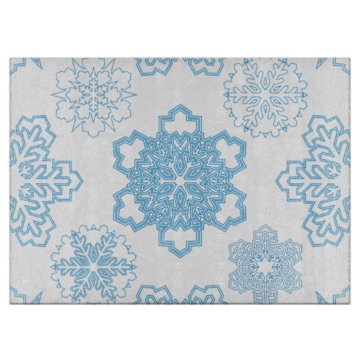 Snowflake Snijplank (Voorkant)