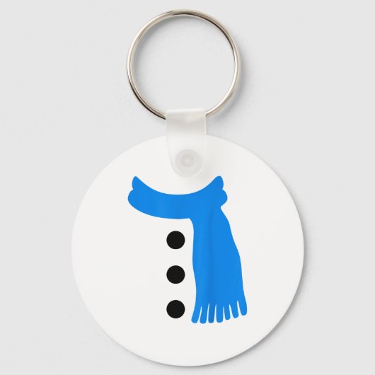 Snowflake Snowman Costumes Christmas Family Matchi Sleutelhanger (Voorkant)