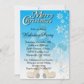 Snowflake Snowman Kaart (Voorkant)