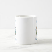 Snowflake Snowman Mug – Custom Winter Gift Koffiemok (Center)