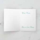 Snowflake-sparkkaart Feestdagen Kaart (Binnen)