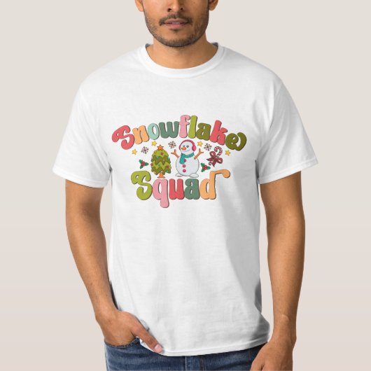 Snowflake Squad T-shirt (Voorkant)