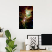 Snowflake Star Cluster Space NASA Poster (Thuiskantoor)