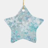 Snowflake Star Ornament (Voorkant)