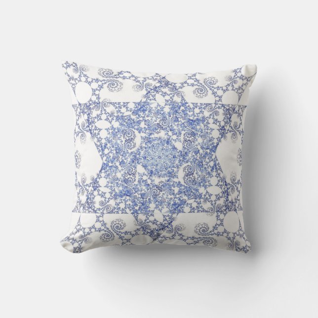 Snowflake Star van David Pillow Kussen (Voorkant)