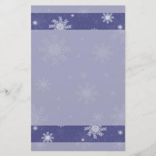 Snowflake Stationery Briefpapier