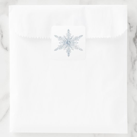 Snowflake Sticker | Minimal Winter (Tas)
