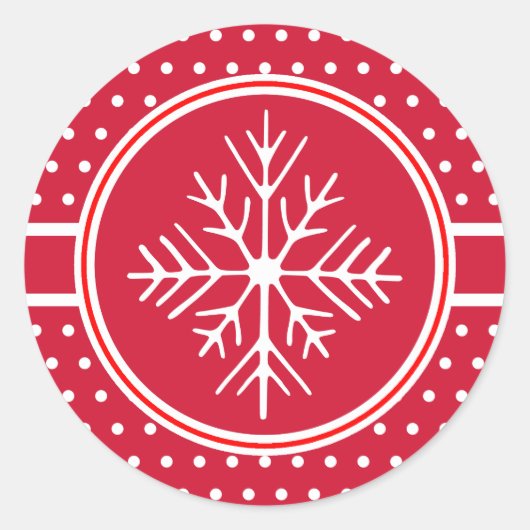 Snowflake Stickers (Voorkant)