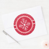 Snowflake Stickers (Envelop)