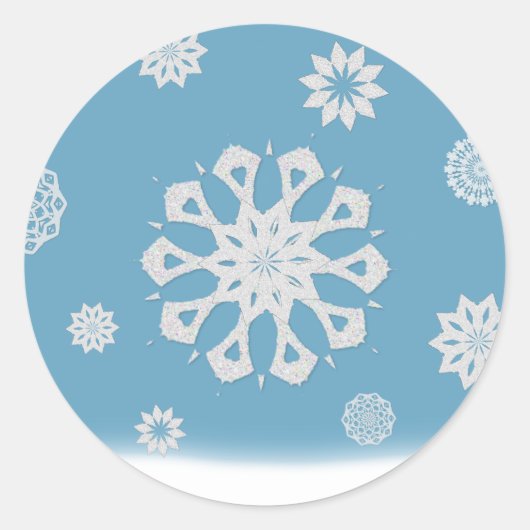 Snowflake Stickers (Voorkant)