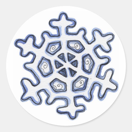 Snowflake - Stickers (Voorkant)
